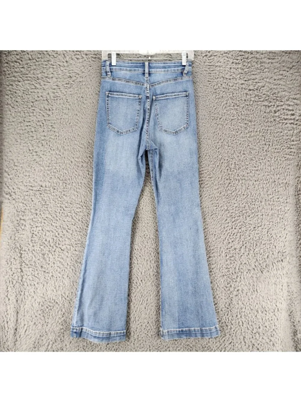Chelsea & Violet Jeans Womens 26 Blue Stretch Denim High Rise Flare
